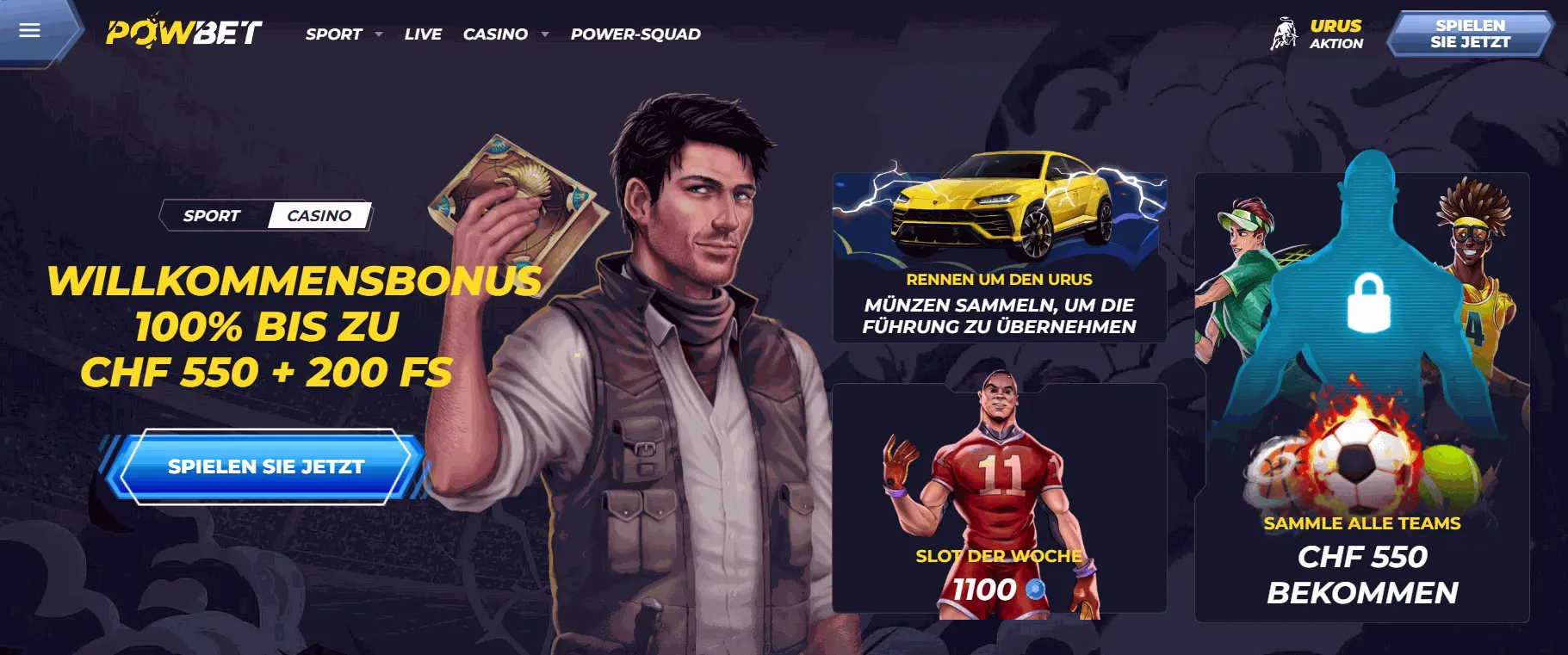 Powbet ausländische Online Casino